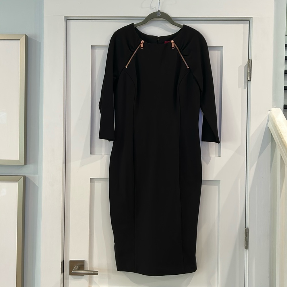 G.I.L.I. Ponte Knit Midi Dress (Lisa Robertson Era)